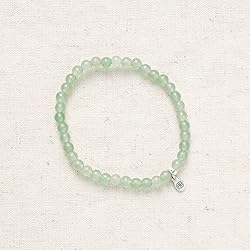 Tiny Rituals GREEN AVENTURINE ENERGY BRACELET