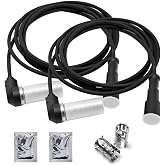 Zreneyfex 6.5Ft Truck Wheel Speed ABS Sensor Harness Replacement for Meritor Replacement for Wabco 4410328140 4410326180 (2 Pack)