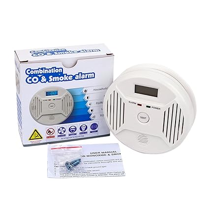 tepoinn monóxido de carbono Detector CO Alarma y alarma con ...