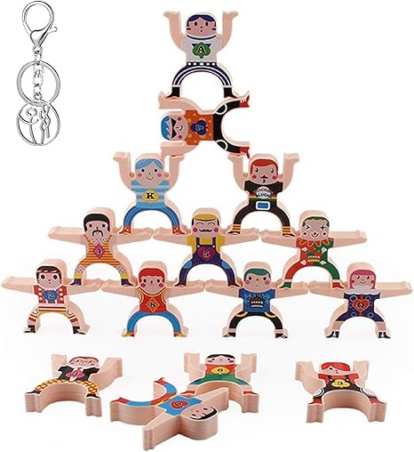 hercules stacking blocks balancing toy