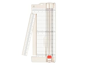 Bira Craft paper trimmer and scorer with swing-out arm, 4.5"X12", for Coupon, Craft Paper and Photo