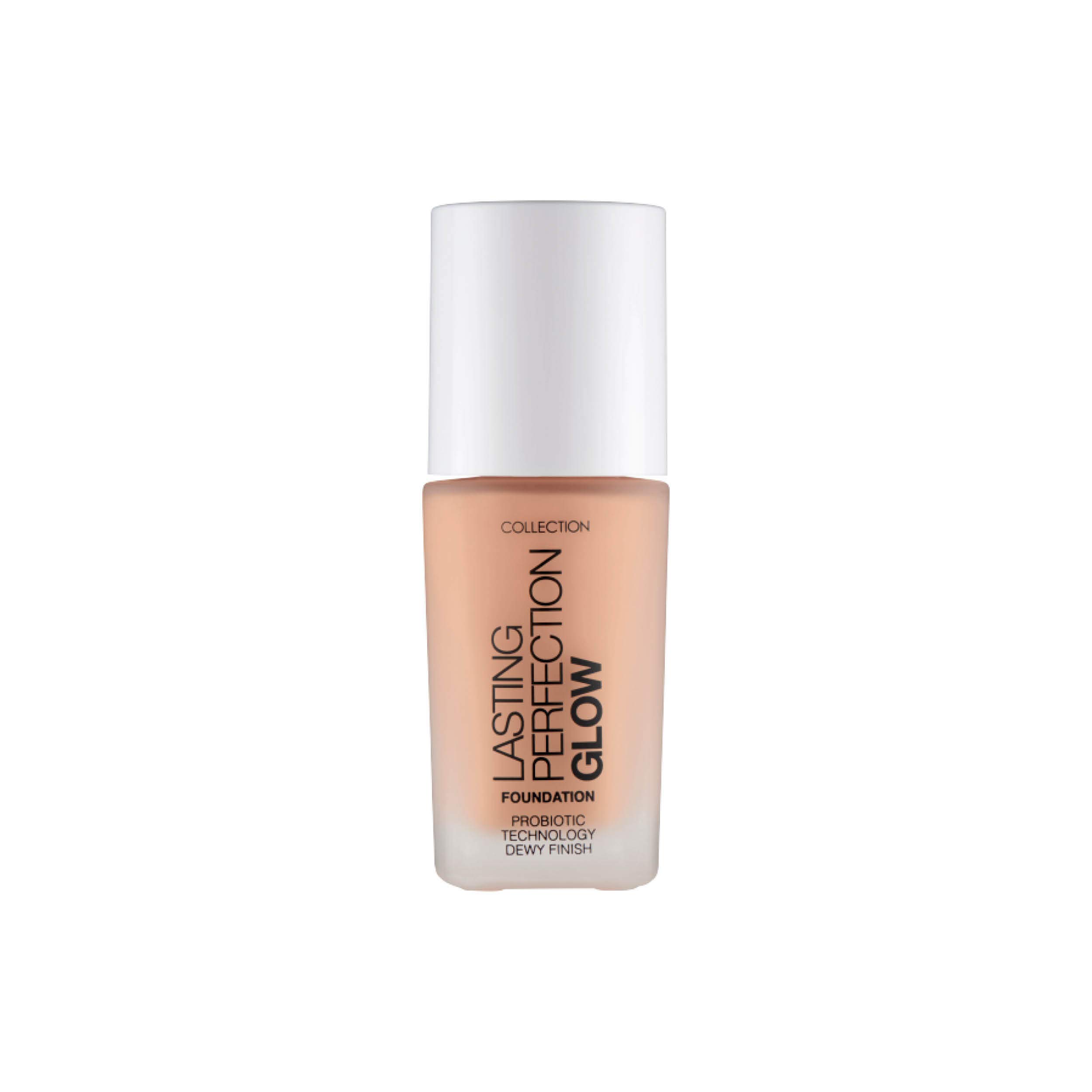 Collection Cosmetics Lasting Perfection Glow Foundation, Medium to Full Coverage, 27ml, Biscuit