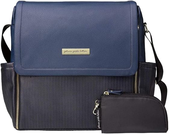 petunia pickle bottom leatherette boxy backpack
