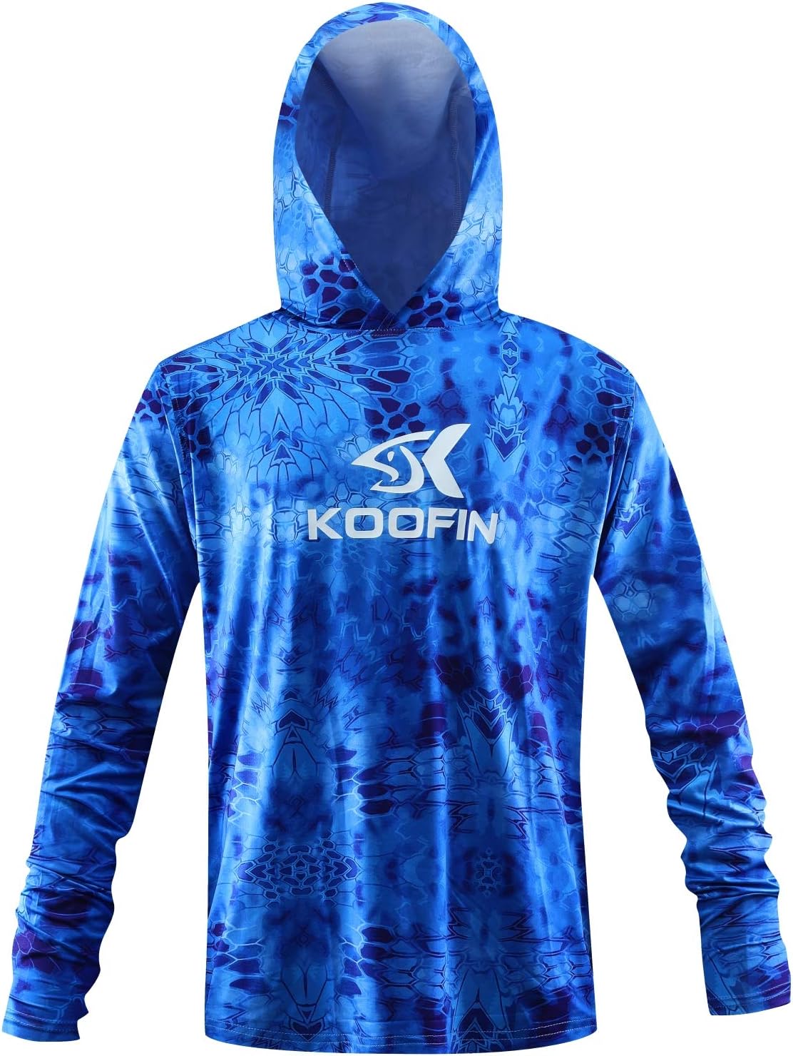 Performance Fishing Hoodie Long Sleeve Hooded Sunblock Shirt Outdoor UPF50 Dry Fit Quick-Dry Hoody Loose Fit