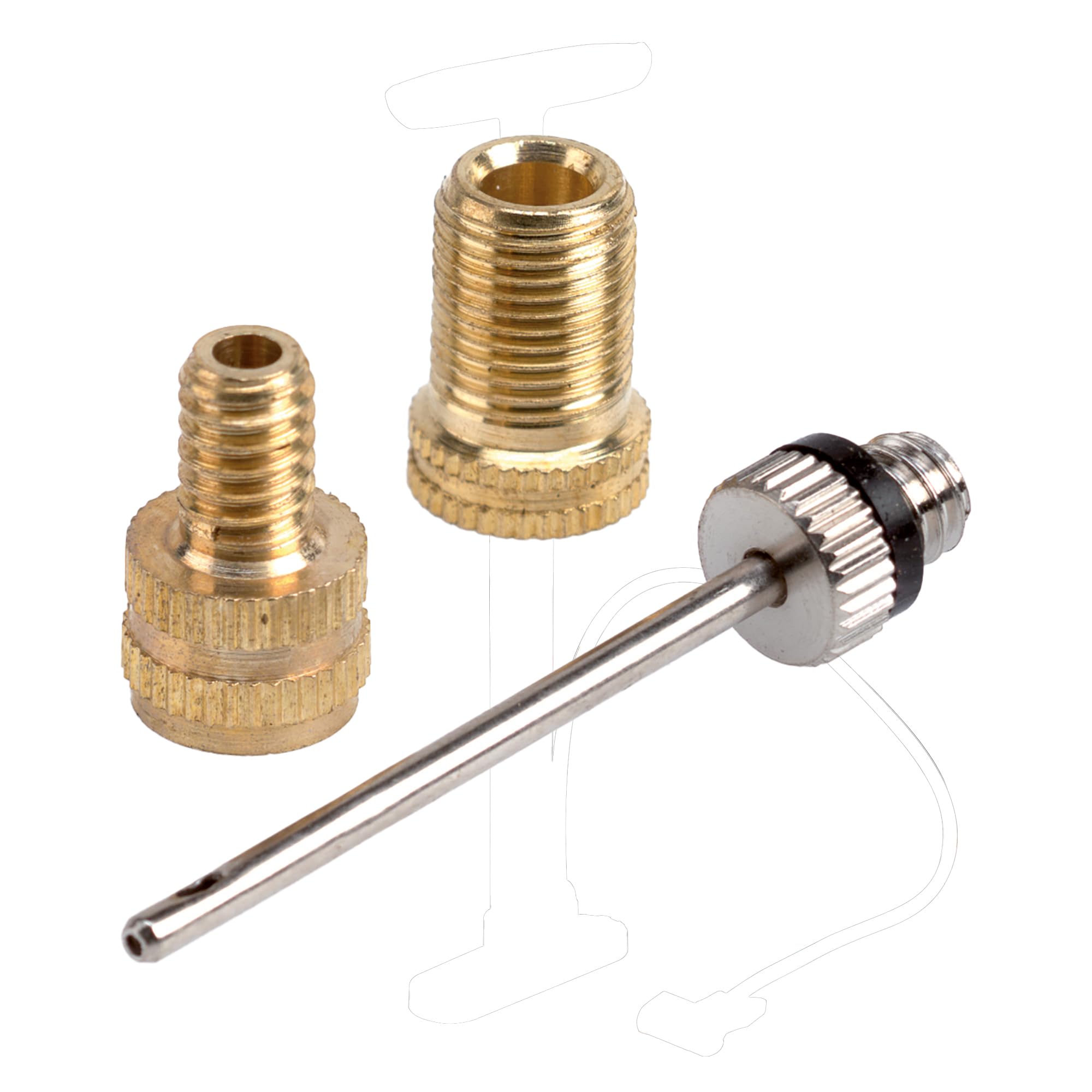 Prophete Air Pump Adapter Kit For All Valve Types Bicycle Pump Accessories