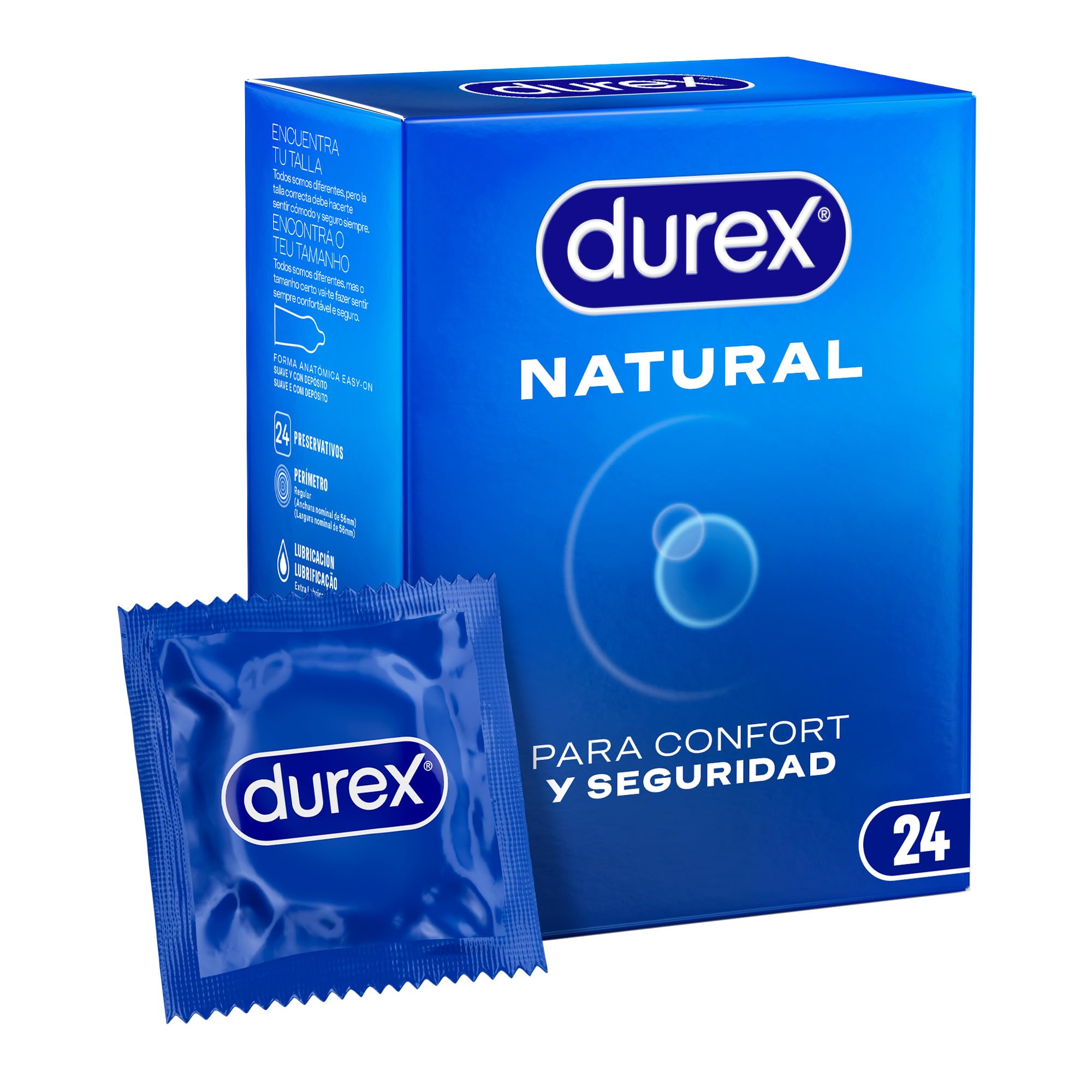 Durex Original Natural Plus Condoms - 24 Condoms
