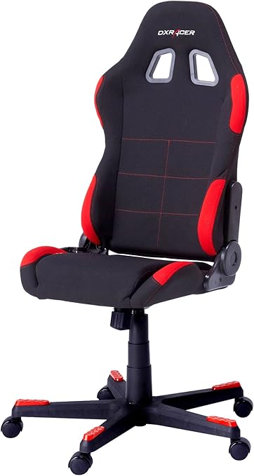 Amazon Co Jp Dxracer ディーエックスレーサー 正規品 ゲーミングチェア オフィスチェア クイーンシリーズ Queen コンパクトモデル リクライニング ファブリック Dxj Bkn ブラック ホーム キッチン