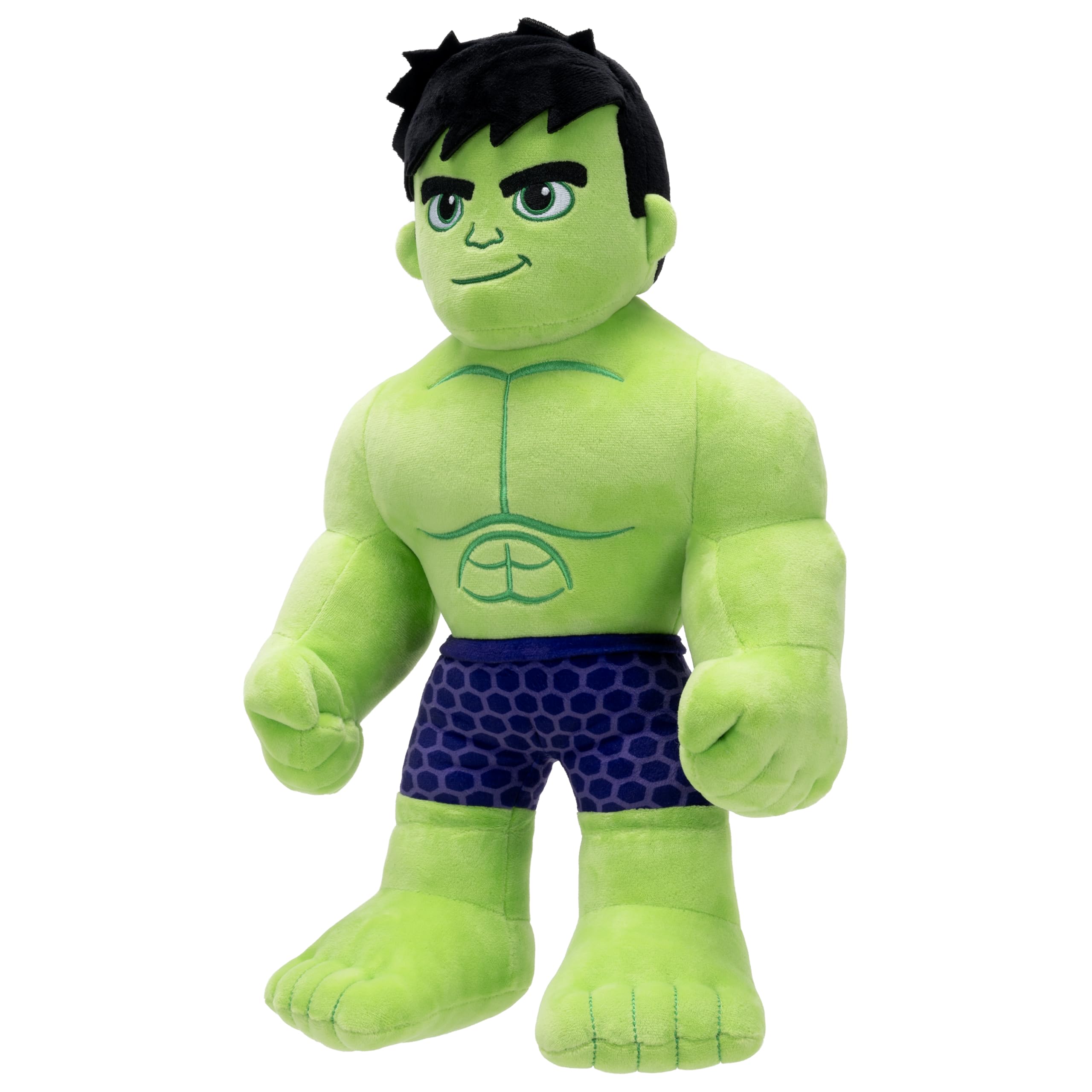 Marvel Spidey and His Amazing Friends My Friend Hulk Feature Plush - 16-Inch Talking Plush with 16 Unique Phrases