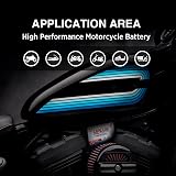 UPLUS UP4A-3 12V 4Ah Maintenance Free AGM Motorcycle Battery view 5