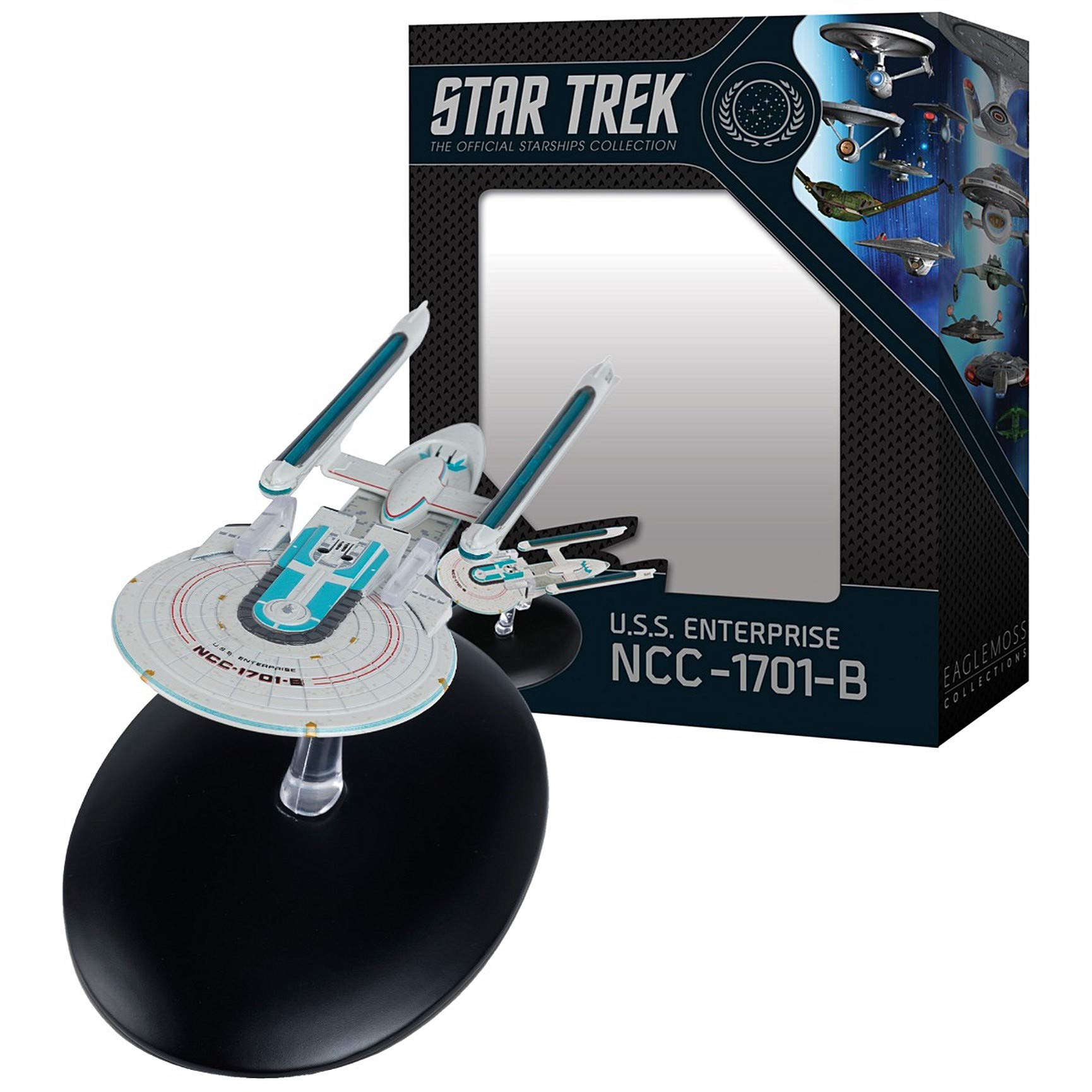 Eaglemoss Star Trek The Official Stars Collection #9: USS Enterprise Ncc-107B Replica Figurine