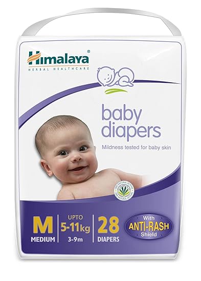 himalaya baby diaper medium size
