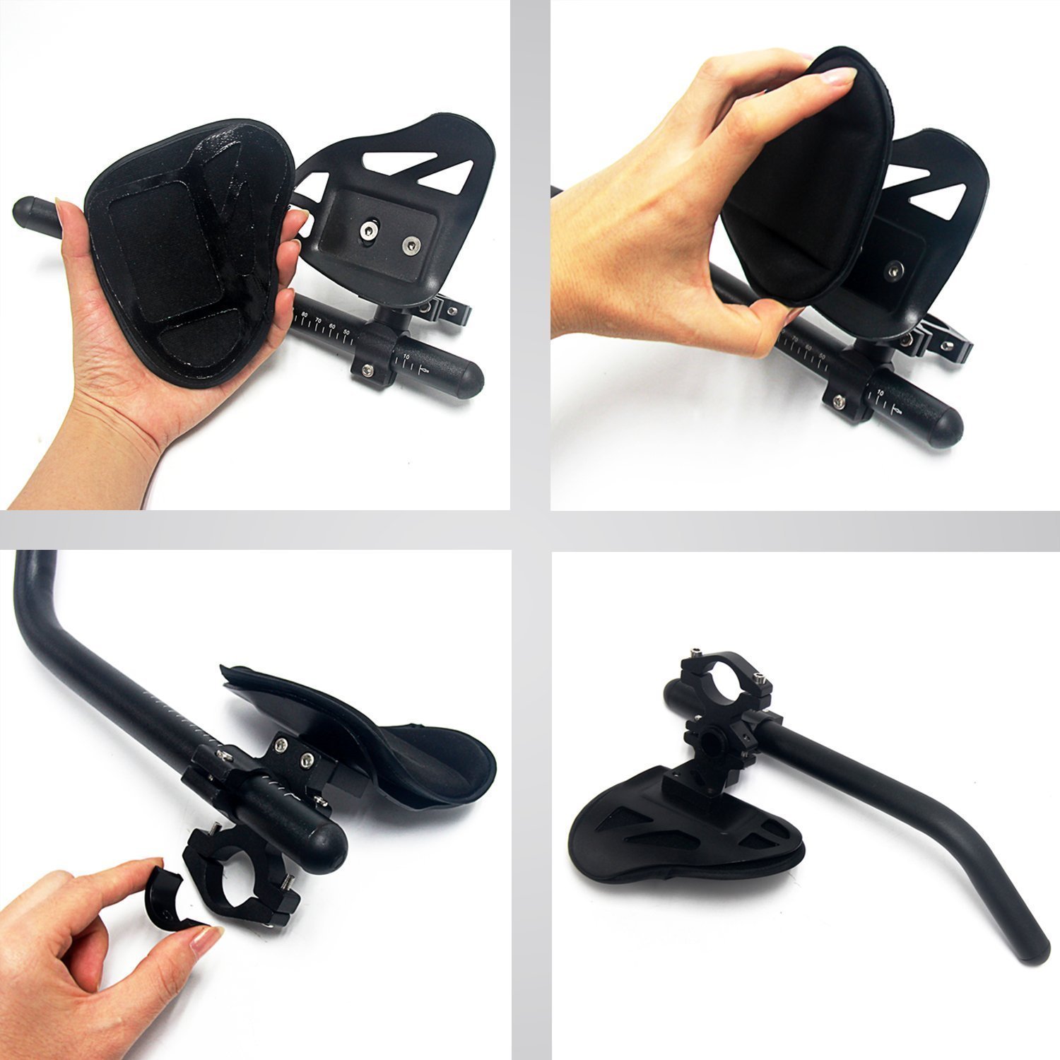 triathlon long distance aluminium handlebar extensions