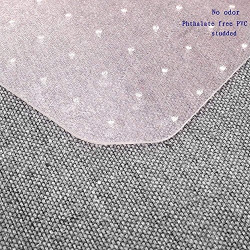 image for YOSHIKO Heavy Duty Carpet Chair Mat Thick and Sturdy Transparent Chair