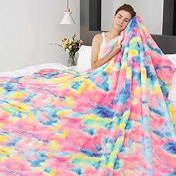 MUGD Fleece Blanket Pink Throw Blanket Throw