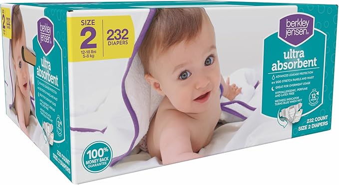 berkley jensen diapers size 6