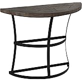 Cortesi Home Newcastle Console Table, Brown