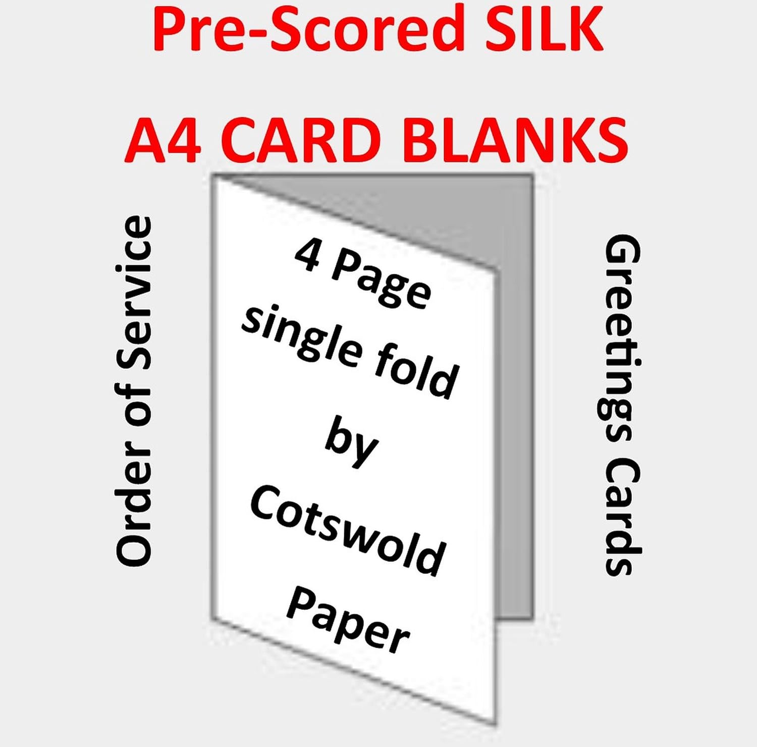 Pre - Scored FOLD to A5 x 125 Sheets A4 200 GSM Laser/Inkjet Silky 2 ...