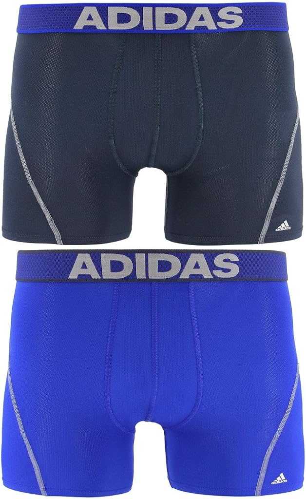 adidas Men's Sport Performance ClimaCool Trunk Underwear (2-Pack): Clothing