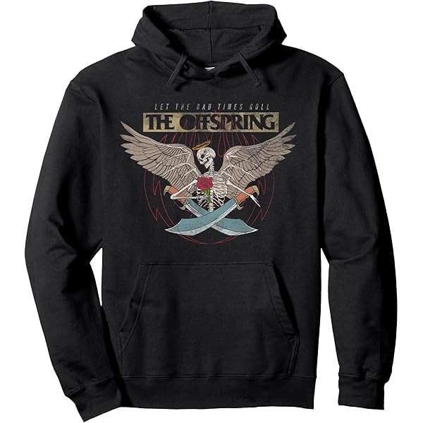 Amazon.com: The Offspring Let Bad Times Roll Pullover Hoodie
