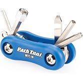 Park Tool MTC-10 Bicycle Multi-Tool with 3, 4, 5 &amp; 8mm Hex Wrenches, T25 &amp; Screwdriver