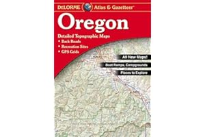 Delorme Atlas & Gazetteer Oregon 10e