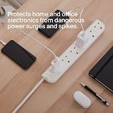 Belkin E-Series 6 Plug Surge Protected Power Strip 3m White view 2