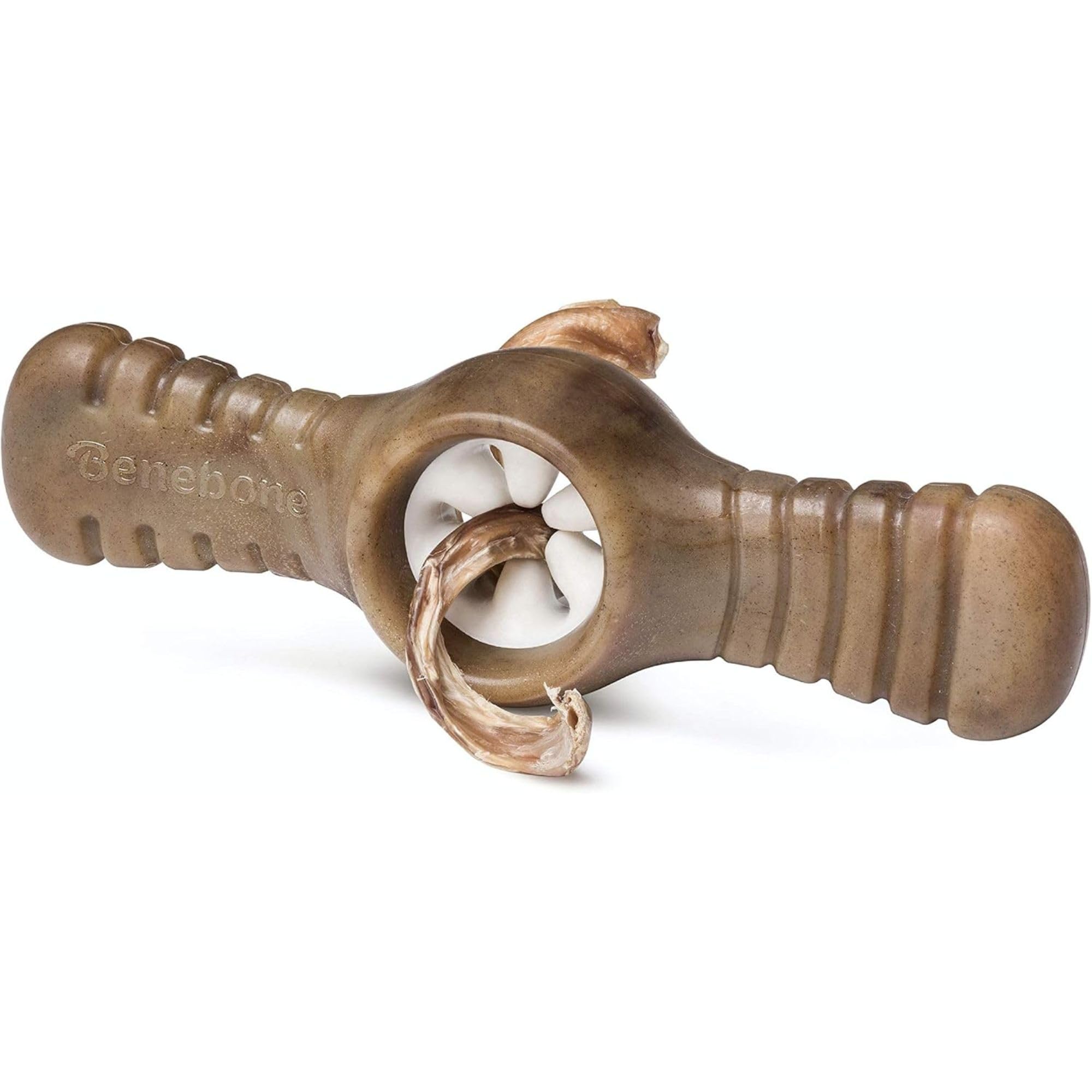 Benebone Indestructible Interactive Pawplexer Dog Chew Toy for Aggressive Chewers, Long Lasting Tough Boredom Breaker for Dogs, Real Bacon Flavour, For Medium Dogs, Made in the USA.