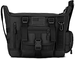 SunForMorning Tactical Messenger Bag Military Molle