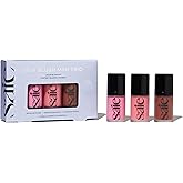 Saie Dew Liquid Blush for Cheeks Trio - Hydrating Cream Blush Stick Set with a Blendable + Buildable Formula - Skincare Infused Dewy Face Blushes for a Natural Flush - Baby, Sweetie, & Spicy (3 Count)