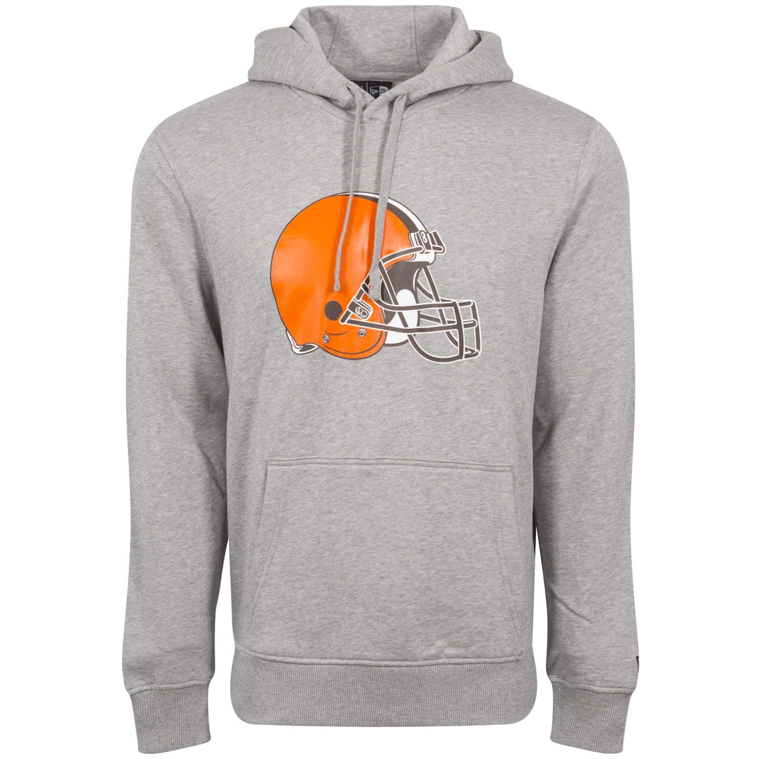 New Era Cleveland Browns Hoody Team Logo Po Hoody Heather Grey - XL