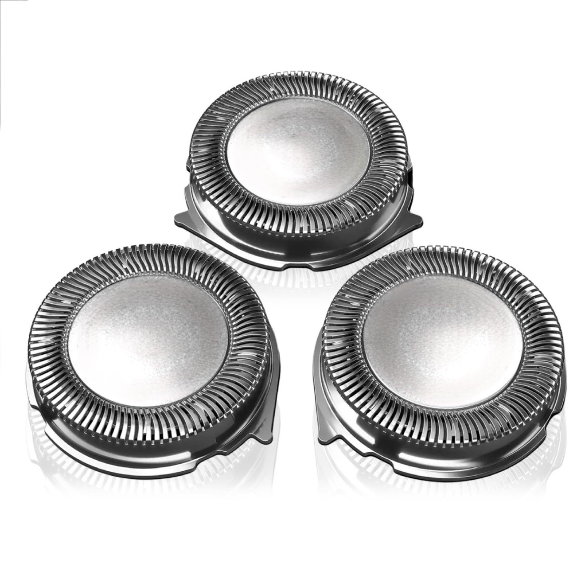 SH30 Shaver Head Compatible with Philips Series 3000, 1000, Star Wars, Aquatouch, 360° Rotating System, Easy Cleaning (3 Units)