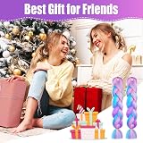Aomig Braiding Hair Extensions 2Pcs 4 Color Jumbo Braids 122cm High Temp Wire view 7