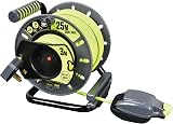 Masterplug Pro-XT Reverse Open Cable Reel 25m IP54 Socket 3m Lead Green view 4