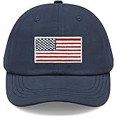 qikqik Toddler Baseball Hat Baby Baseball Cap Infant Hats Baby Ball Cap Kids 4th of July Hats Toddler American Flag Hat USA