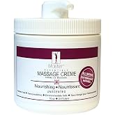 Master Massage Spamaster Unscented 16 Oz Massage Cream, White