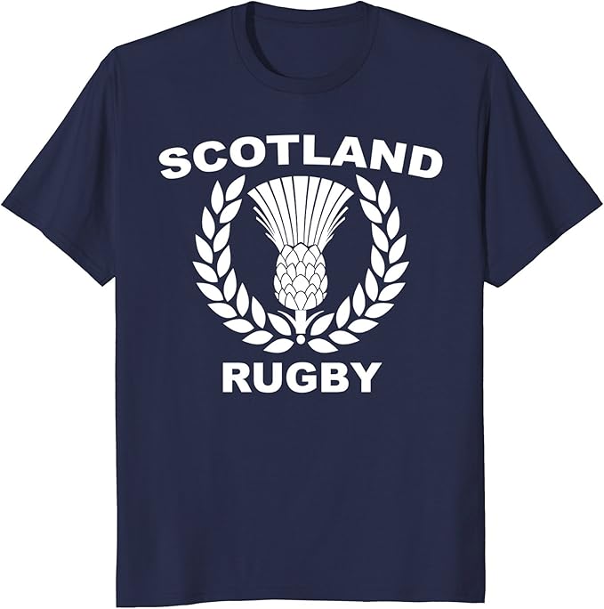 Scotland Scottish Rugby Jerset TShirt Tees Clothing