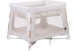 Maxi-Cosi Swift Playard, Playpen with 3-in-1 (Newborn bassinet, toddler, play), Portable, ultra comfort, 1 step fold, travel 