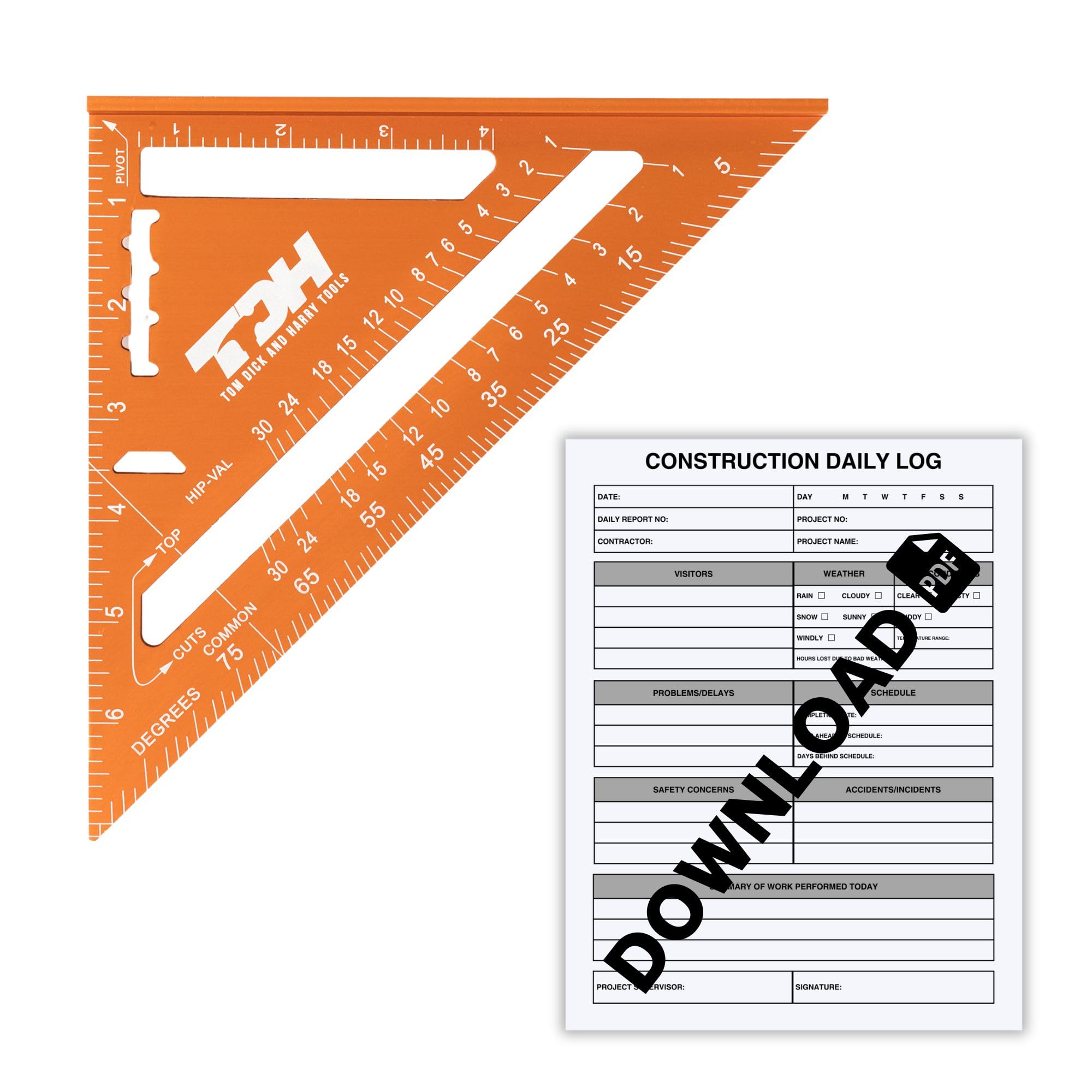 Scribing Square Mua Carpenter Square for Multipurpose Usage - 7