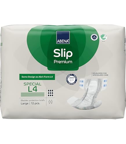 Amazon.com: Abena Slip Premium L4 Adult Incontinence Brief L Heavy