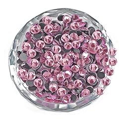 LPBeads 3000 Pieces SS16 Pink Hotfix Rhinestones