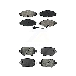SIM Front Rear Semi-Metallic Brake Pads Kit