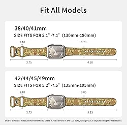 Watch Band Compatible with Apple Watch 38mm 40mm