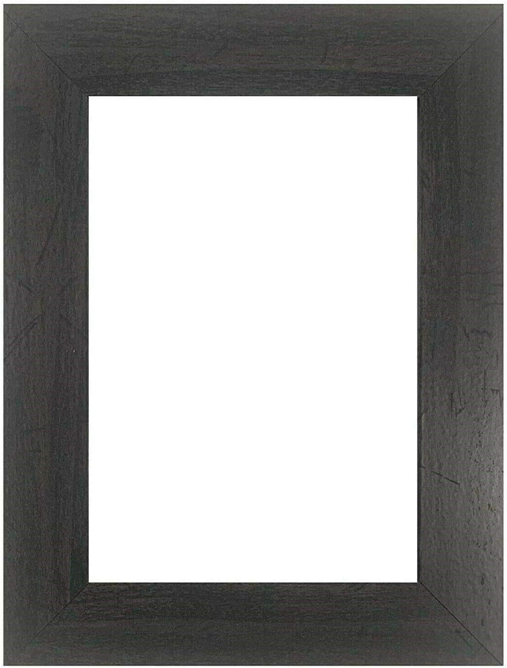 US Art Frames 16x20 Elegant 1.25 inch Flat Distressed Grey Barnwood Finish Wall