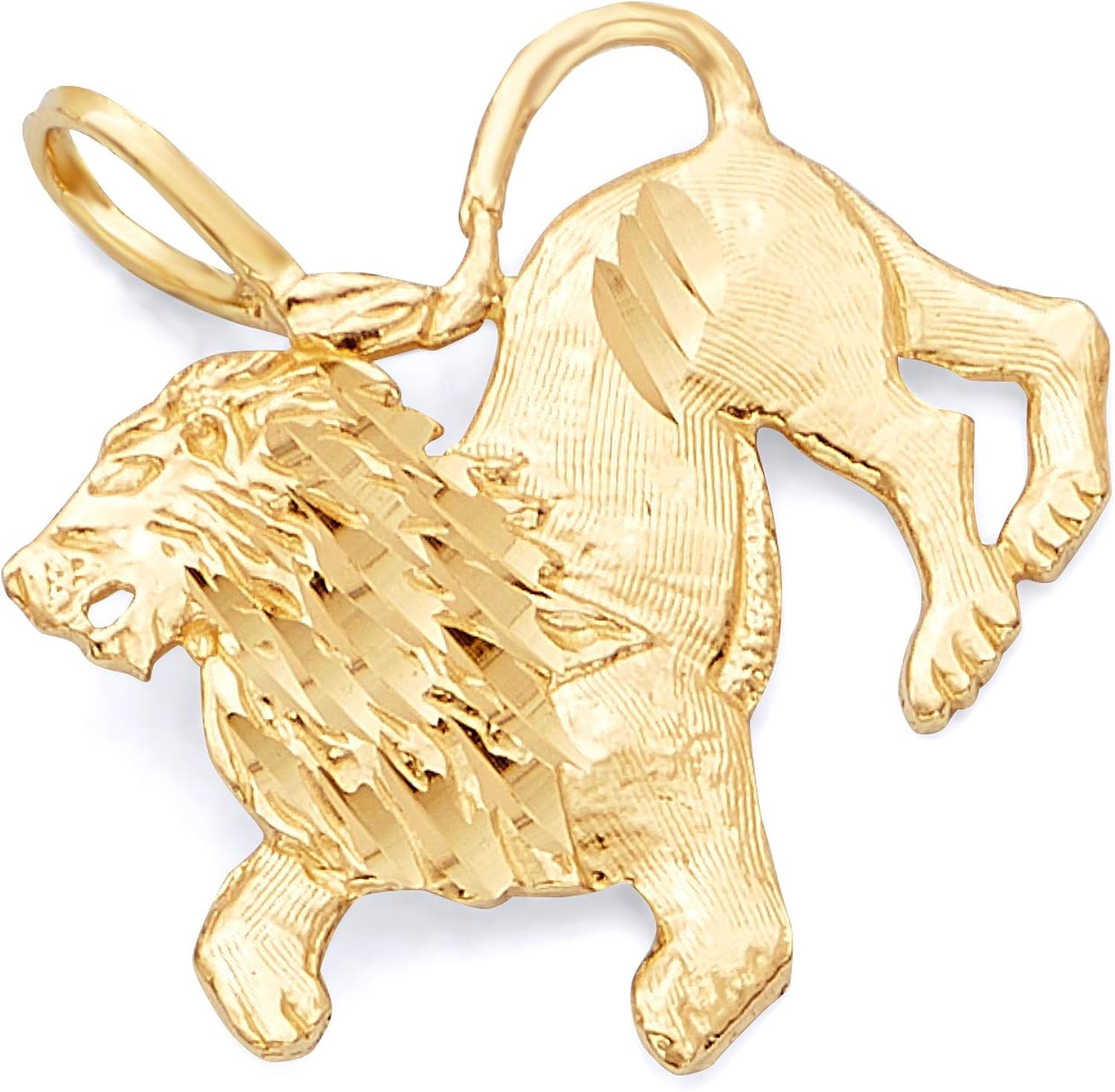 Lion charm gold Clearance