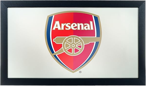Amazon Co Jp トレードマーク ゲームルーム Epl1500 Ars プレミアリーグ フレーム入りロゴミラー アーセナル Sports