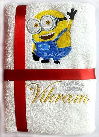 personalised kids towel