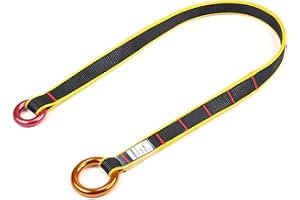 WILDKEN Tree Arborist Friction Saver Tree Climbing Cambium Saver Loop Belt Sling Retrievable Anchor 35.4 inch/43 inch