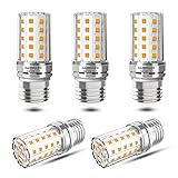 5 Pack, E26 LED Corn Light bulbs, Warm White