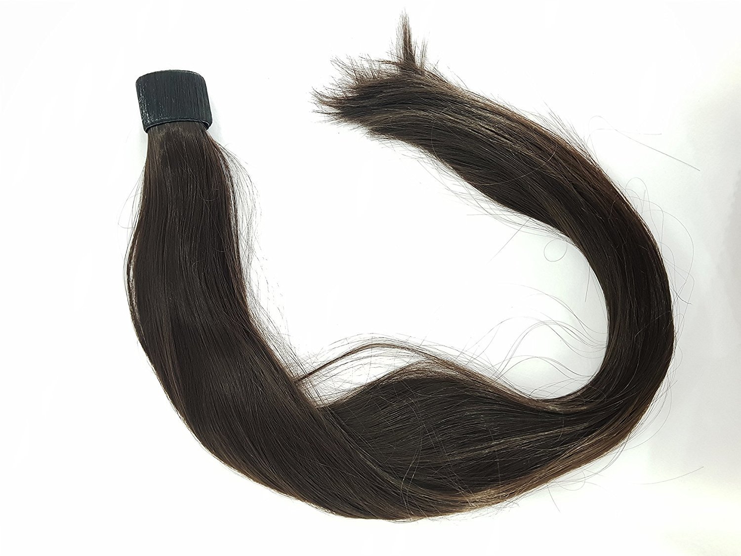Buy Natural Shiny Long Curly Clip Drawstring Ponytail Synthetic