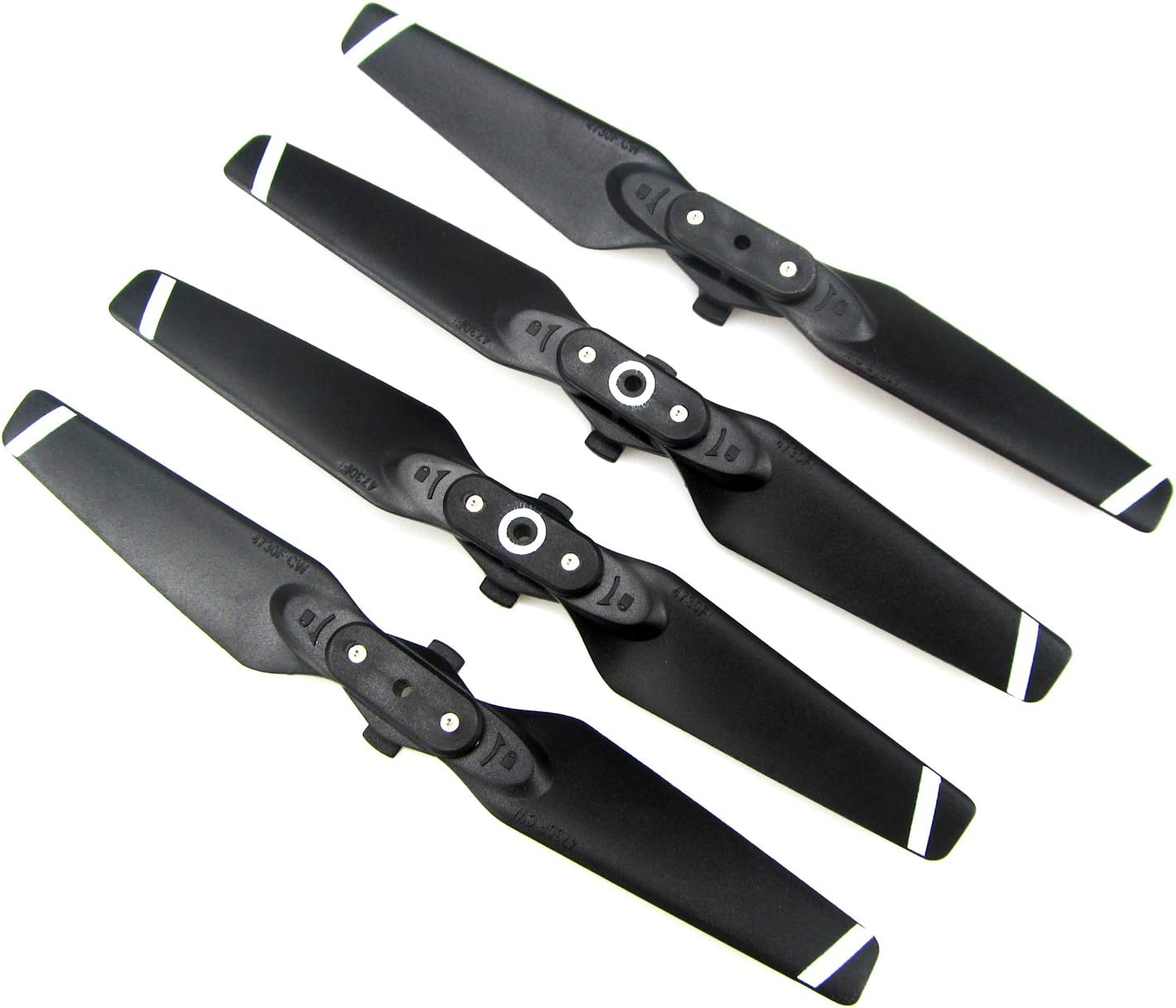 ZEEY 4 pcs Quick Release Propellers for DJI Spark Mini Drone Folding Blade Replace Props for DJI Spark